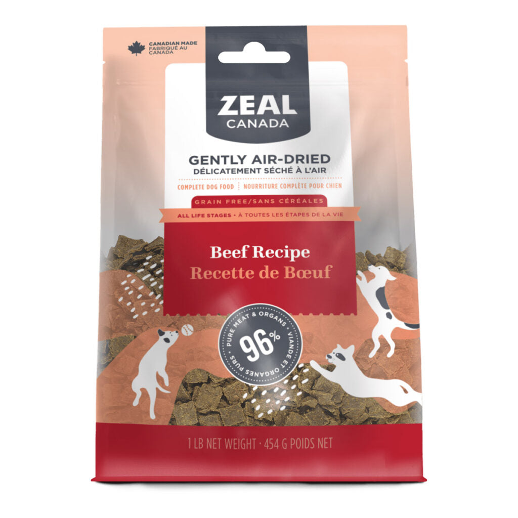 ZEAL CANADA Gently Air Dried Beef for Dogs