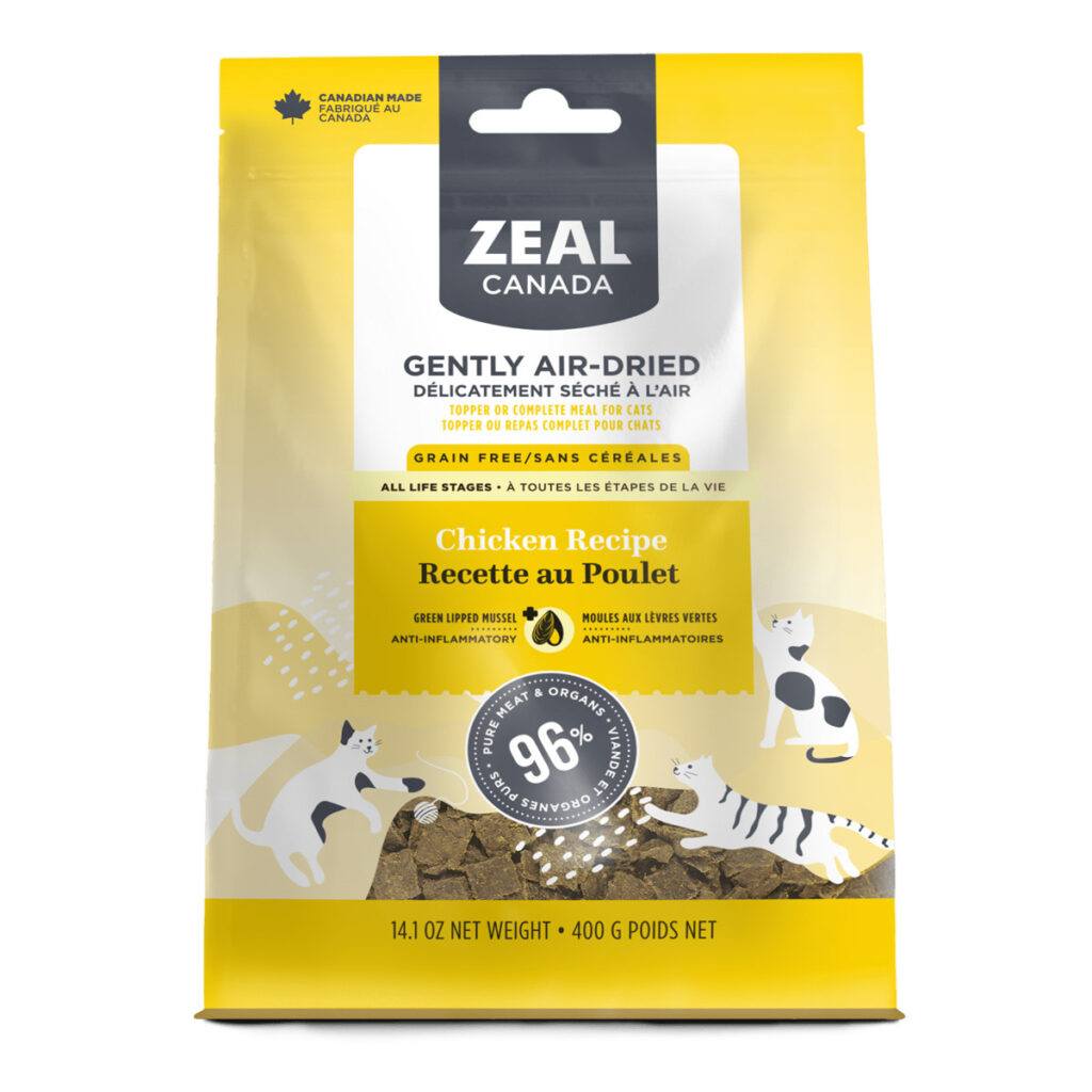 ZEAL CANADA Gently Air Dried Chicken for Cats (400gr)