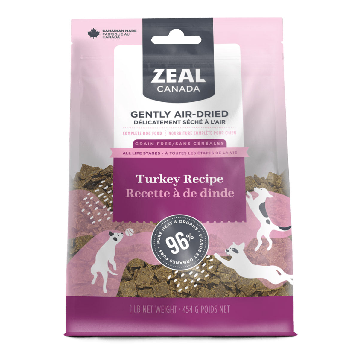 ZEAL CANADA Gently Air Dried Turkey for Dogs