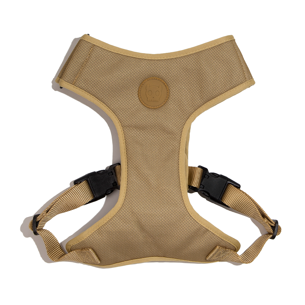 ZEE.DOG Sand Brown Adjustable Air Mesh Harness