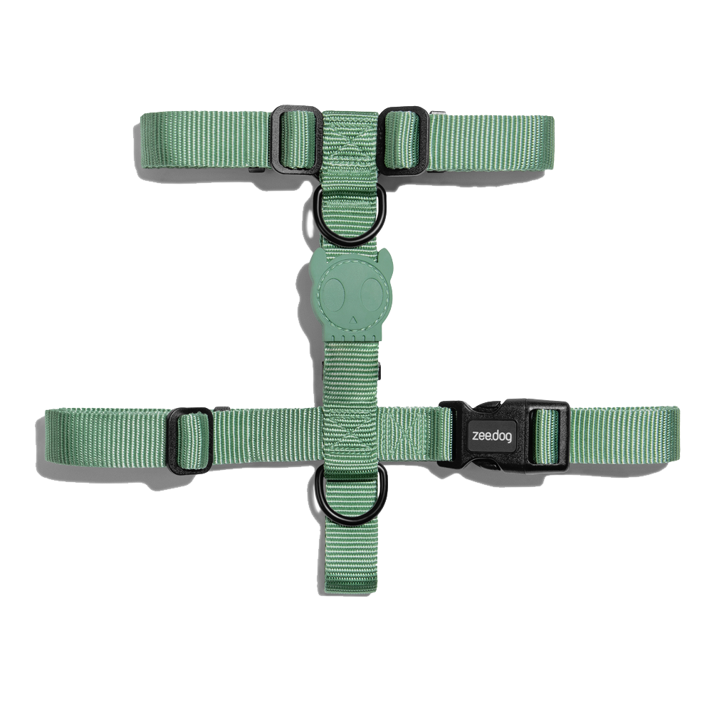 ZEE.DOG Army Green H-Harness