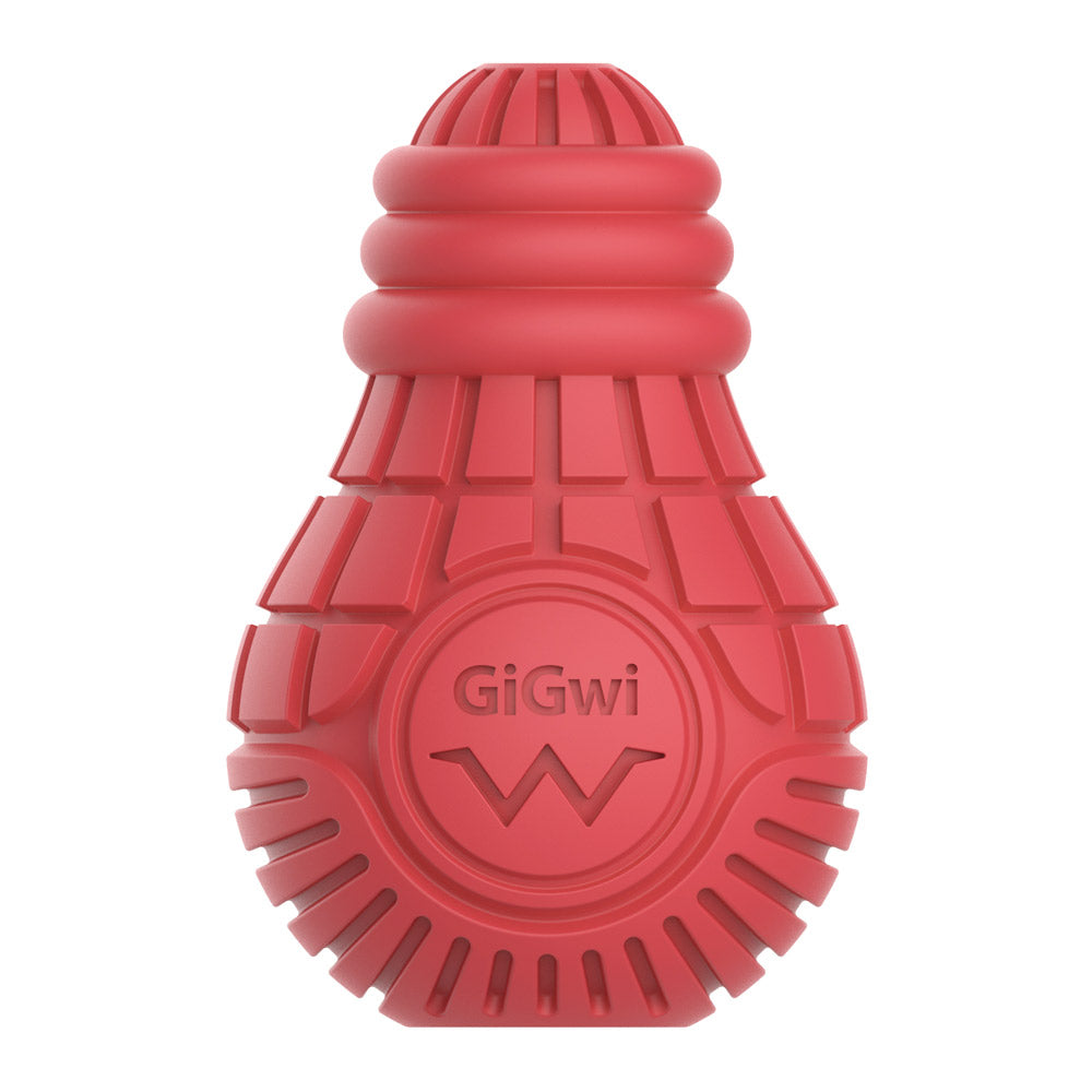 GIGWI Red Bulb Dispensing Treat (Medium)