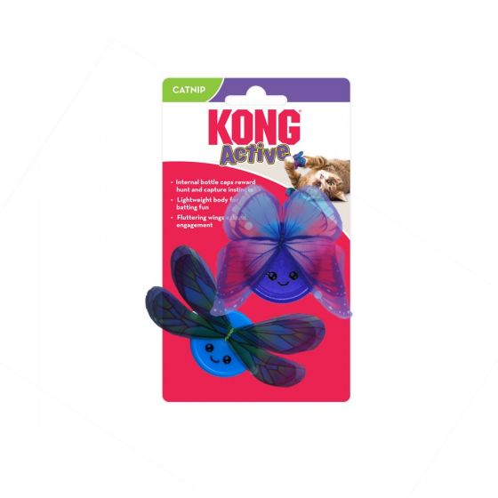 KONG Cat Active Capz Cat Toy (2pcs)