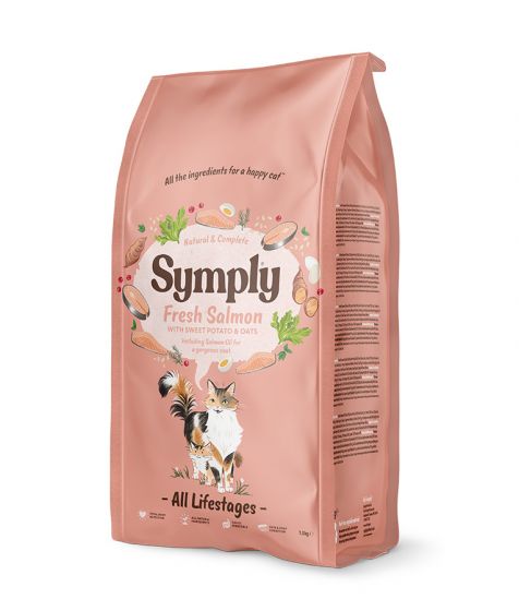 SYMPLY Dry Cat Food Salmon All Life Stages