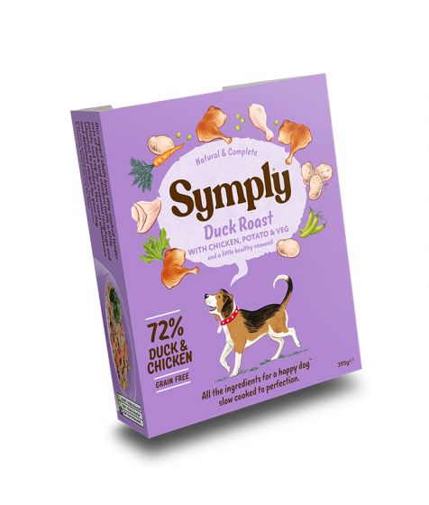SYMPLY Wet Dog Food Adult Duck with Potato (395gr)