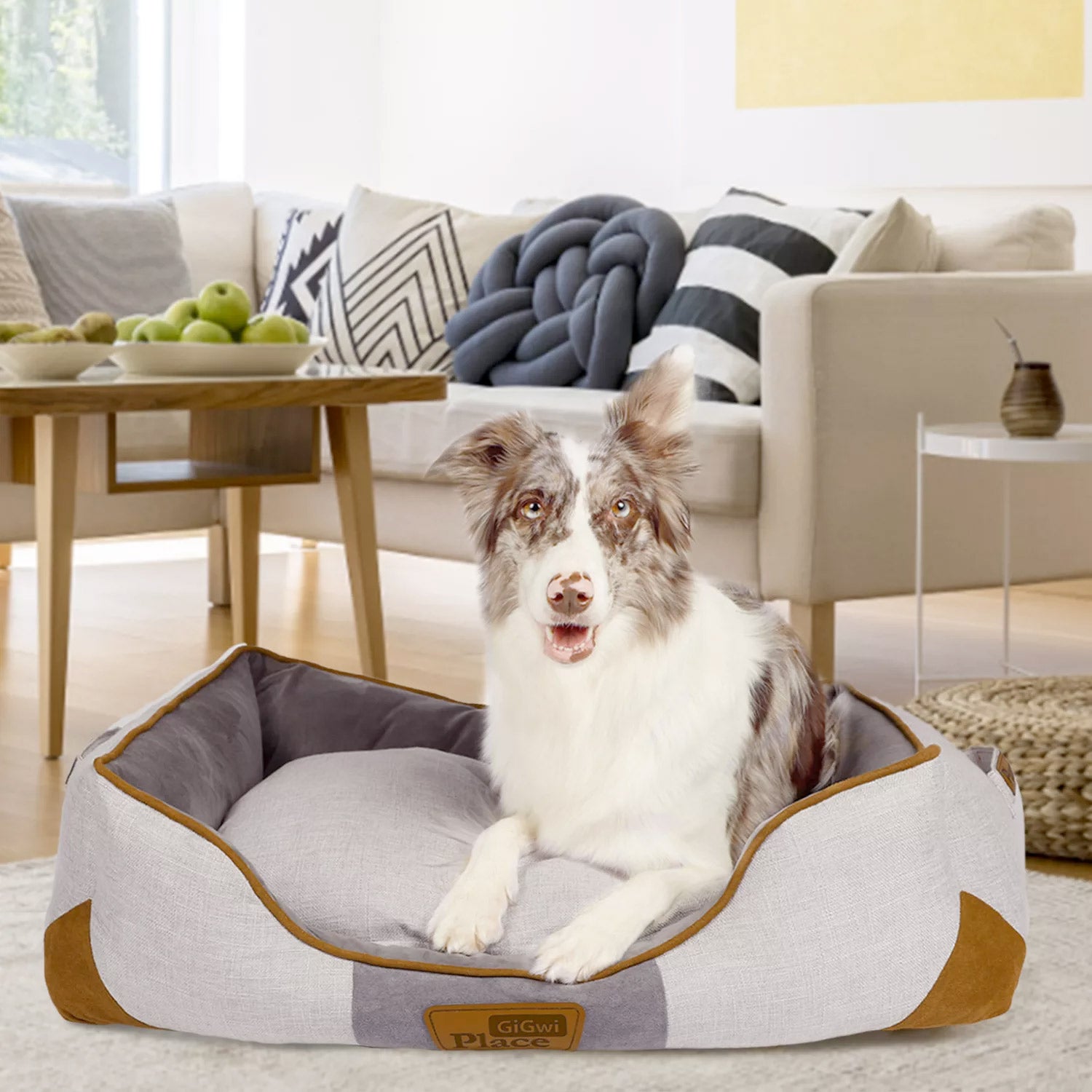 GIGWI Place Cushion Luxury Dog Bed
