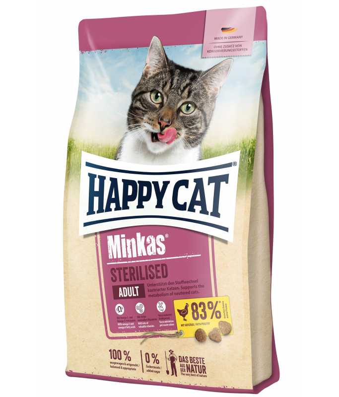 HAPPY CAT Minkas Sterilised