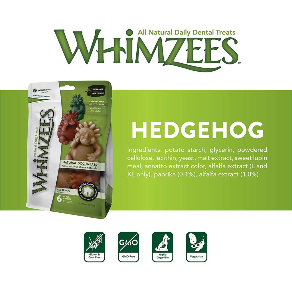 WHIMZEES Hedgehog Large Mix Colors (6pcs)