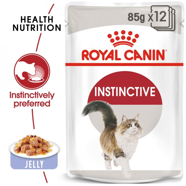 ROYAL CANIN Instinctive Wet Food Jelly (12 Pouches)