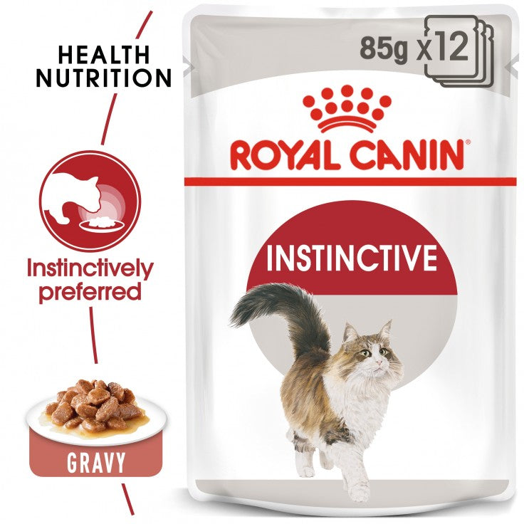 ROYAL CANIN Instinctive Wet Food Gravy (12 Pouches)