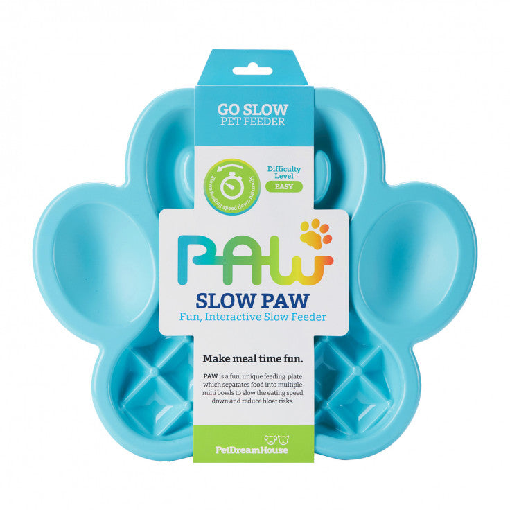 PETDREAMHOUSE Paw Slow Feeder (Various Colors)