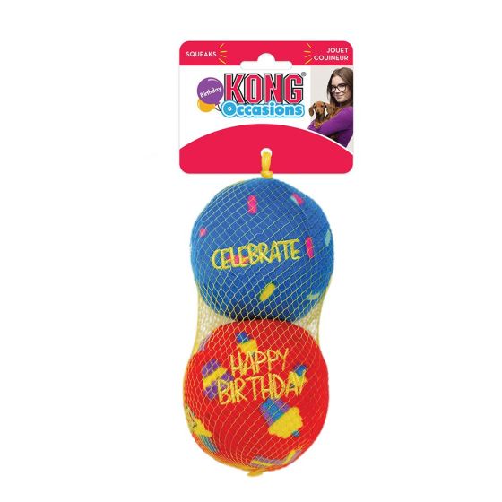 KONG Occasions Birthday Balls (2 pack)