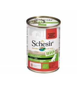 SCHESIR Wet Dog Food Bio Various Flavours (400gr Tins)