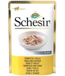 SCHESIR Wet Cat Food (10x85gr Pouches)