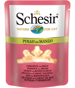 SCHESIR Tuna in Jelly  Wet Cat Food (85gr Pouches)