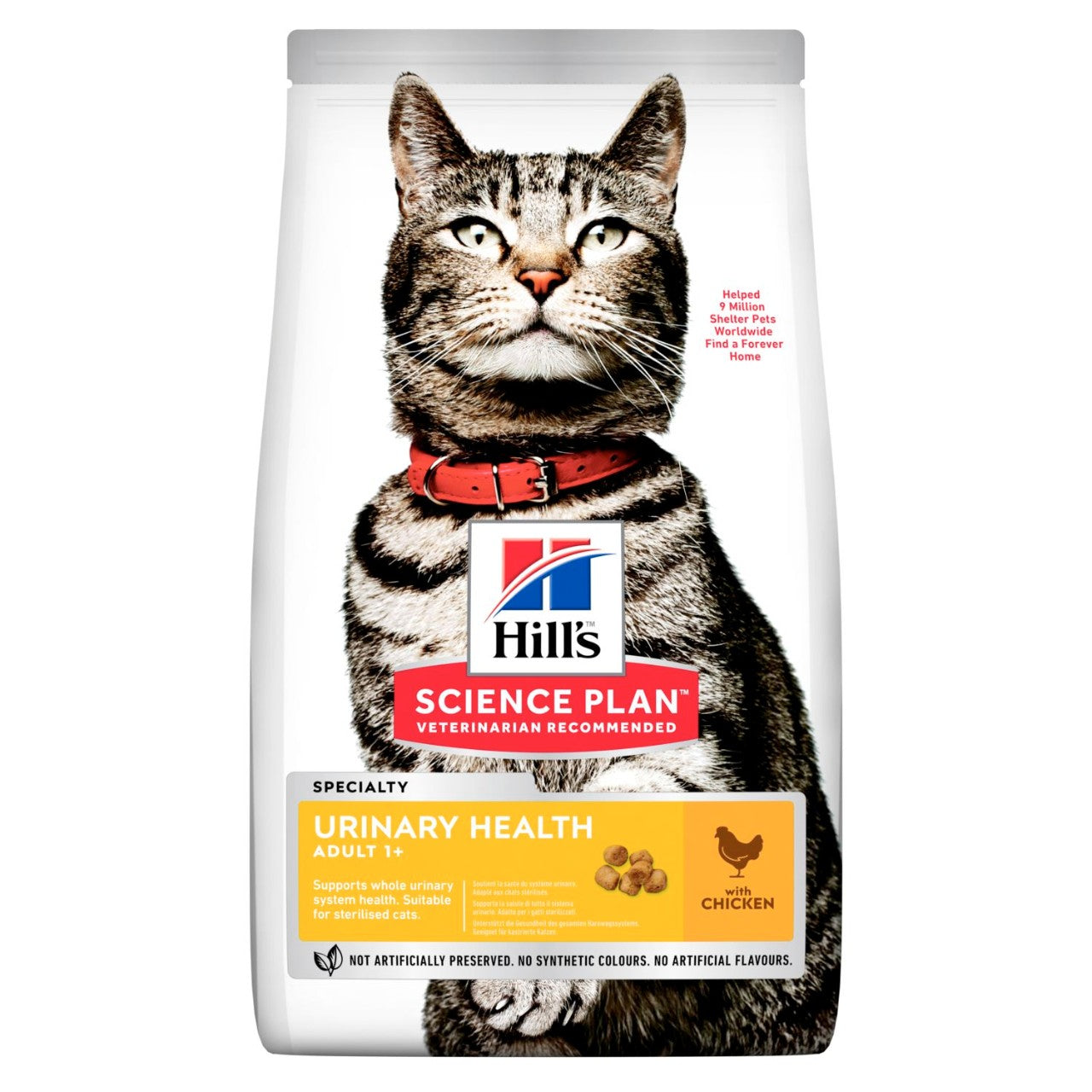 HILL'S Science Plan Urinary Health Adult Cat Dry Food With Chicken