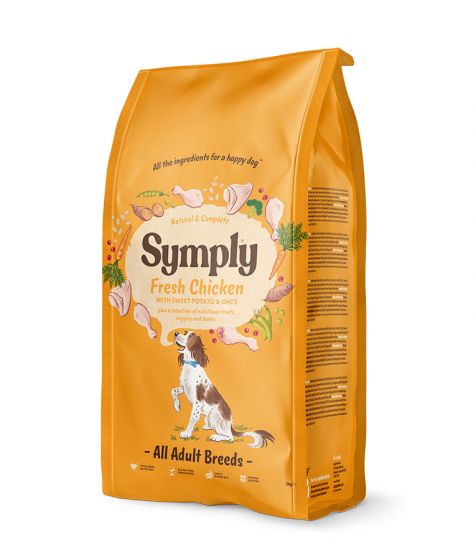 SYMPLY Dry Dog Food Adult Fresh Chicken All Breeds