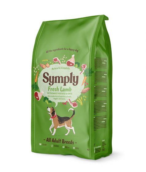 SYMPLY Dry Dog Food Adult Fresh Lamb All Breeds