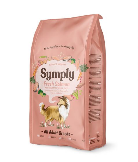 SYMPLY Dry Dog Food Adult Fresh Salmon All Breeds