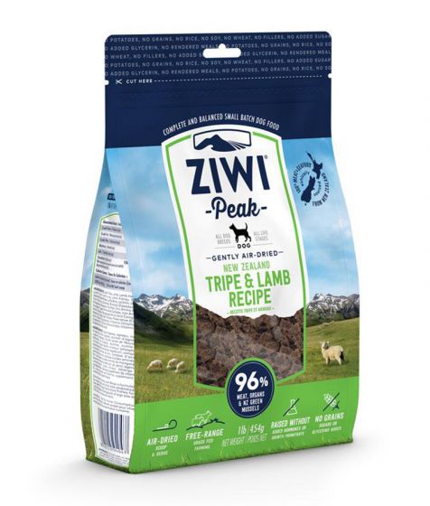 ZIWI PEAK Air Dried Tripe & Lamb Dog Food (2.5kgs)