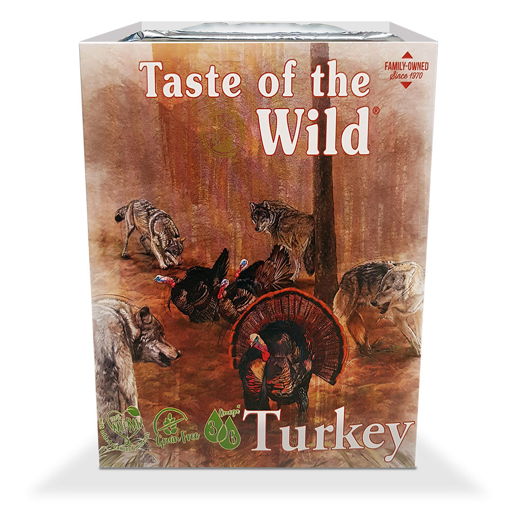 TASTE OF THE WILD Wet Food Tray (Turkey Fruit & Veg)