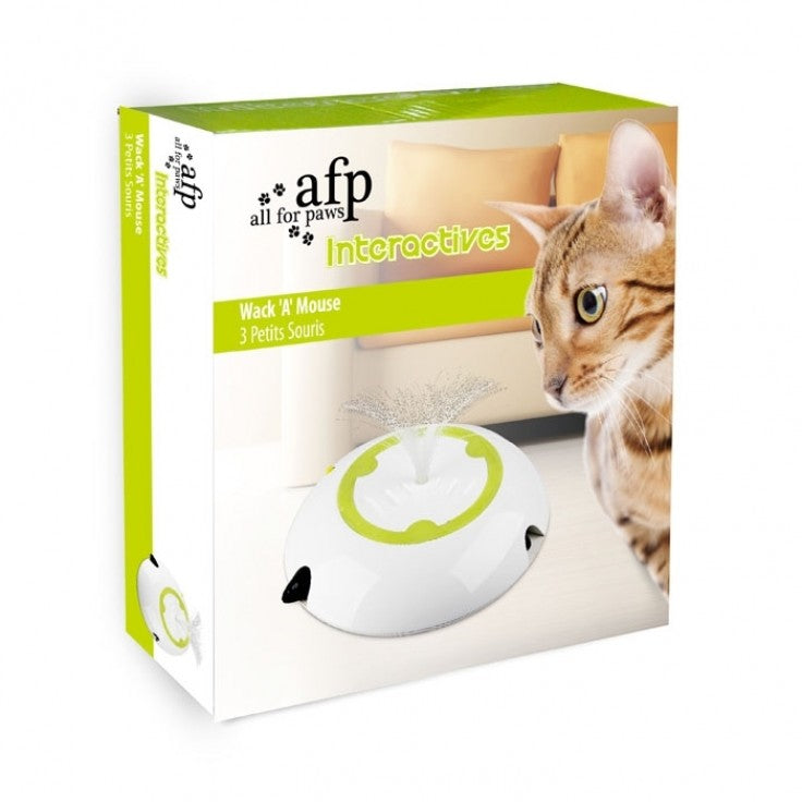 ALL FOR PAWS Interactive Cat Wack 'A' Mouse