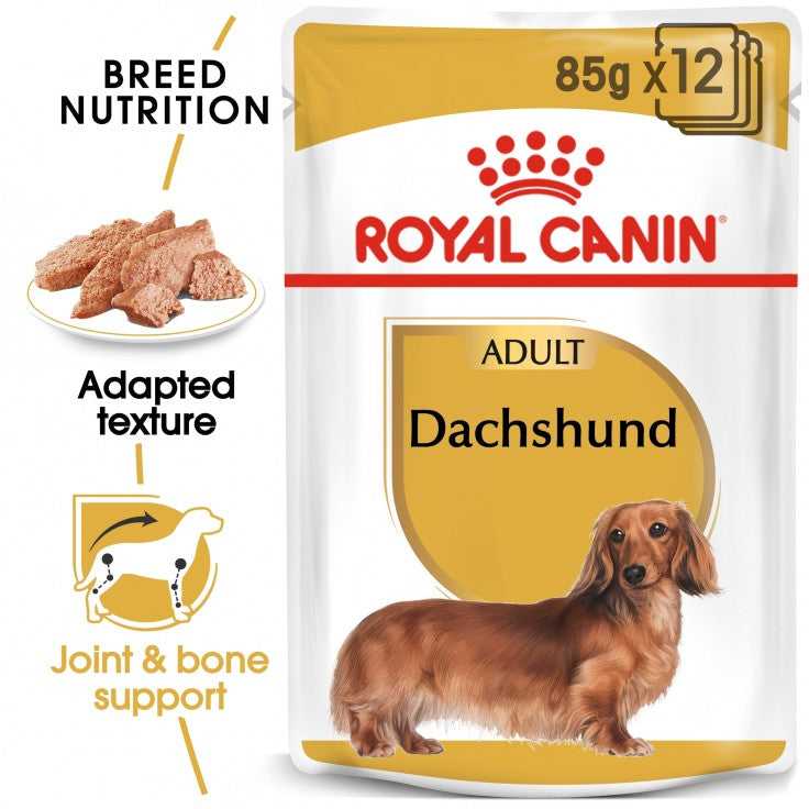 ROYAL CANIN Adult Dachshund Wet Food (12 Pouches)