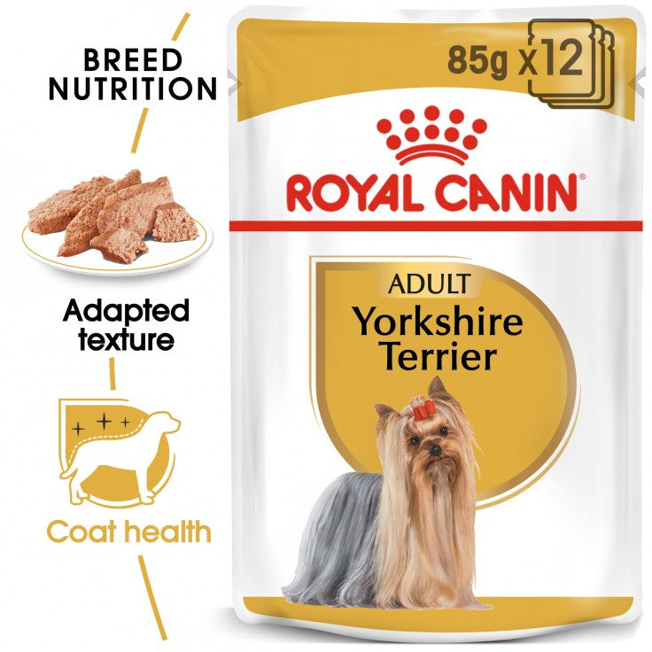 ROYAL CANIN Adult Yorkshire Wet Food (12 Pouches)